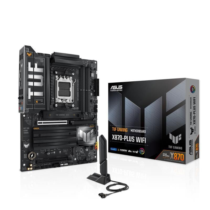 Материнская плата для процессоров AMD Asus  MB AMD X870 SAM5 ATX/TUF GAMING X870-PLUS WIFI