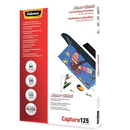 Офисные принадлежности Fellowes  LAMINATING POUCH A4/100PCS 5440101