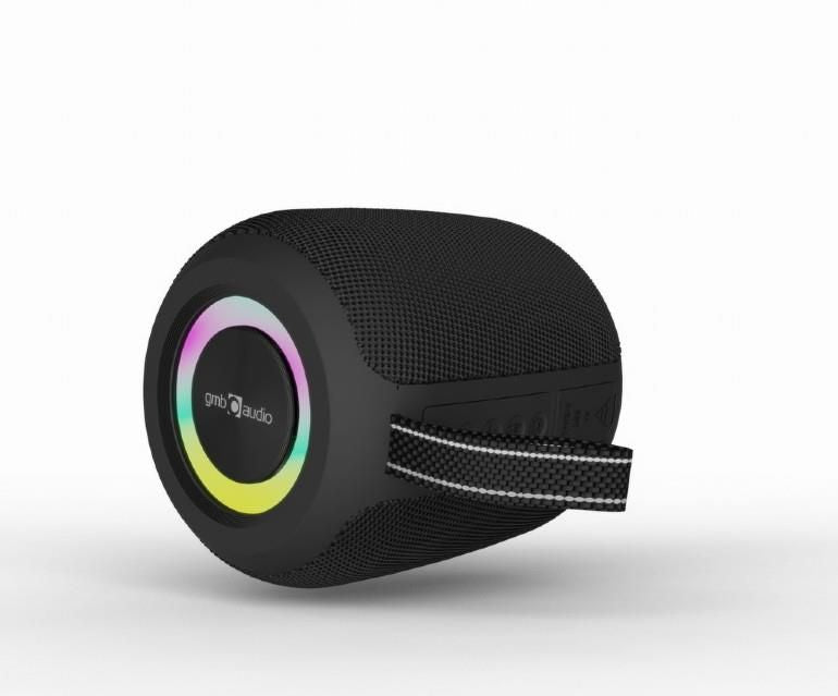juhtmega kõlarid Gembird  Portable Speaker||Black|Portable/Wireless|Bluetooth|SPK-BT-LED-05-BK
