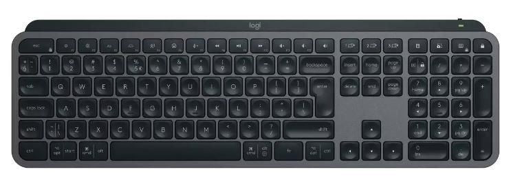Компьютерная клавиатура Logitech  KEYBOARD WRL MX KEYS ENG/GRAPHITE 920-011589