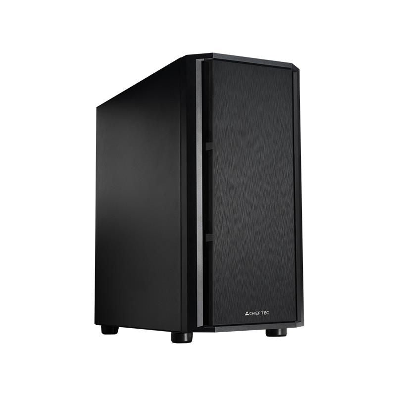 Корпус для компьютера Chieftec  Case||Pro mini|MidiTower|MicroATX|MiniITX|Colour Black|AZ-01B-OP