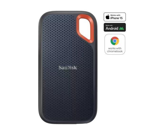 Kõvaketas SSD SANDISK BY WESTERN DIGITAL  External SSD||Extreme|8TB|USB-C|Write speed 1000 MBytes/sec|Read speed 1050 MBytes/sec|SDSSDE61-8T00-G25