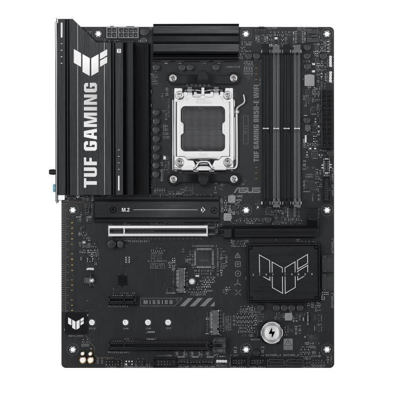 AMD protsessori emaplaat Asus  Mainboard||AMD B850|SAM5|ATX|Memory DDR5|Memory slots 4|1xPCI-Express 4.0 1x|1xPCI-Express 4.0 16x|1xPCI-Express 5.0 16x|3xM.2|1xHDMI|1xDisplayPort|3xUSB 2.0|4xUSB 3.2|1xUSB-C|1xRJ45|3xAudio port|TUFGAMINGB850-EWIFI