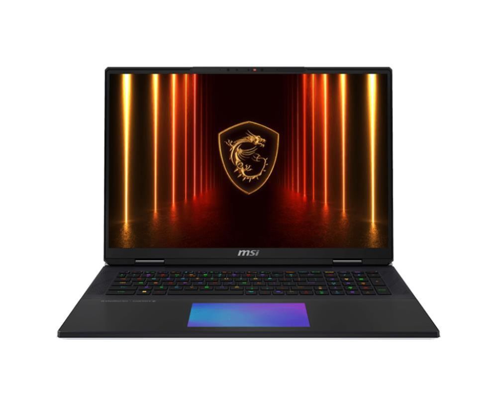 Laptop computer MSI  Notebook||Titan 18 HX AI A2XWJG|CPU  Core Ultra|U9-285HX|2800 MHz|18"|3840x2400|RAM 64GB|DDR5|6400 MHz|SSD 6TB|NVIDIA GeForce RTX 5090|24GB|ENG|Card Reader SD Express|Windows 11 Pro|Black|3.6 kg|TITAN18HXAIA2XWJG-492NL