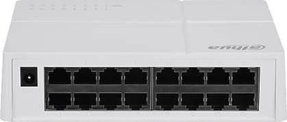 Võrgulülitid DAHUA  Switch||Desktop/pedestal|16x10Base-T / 100Base-TX|SF1016L