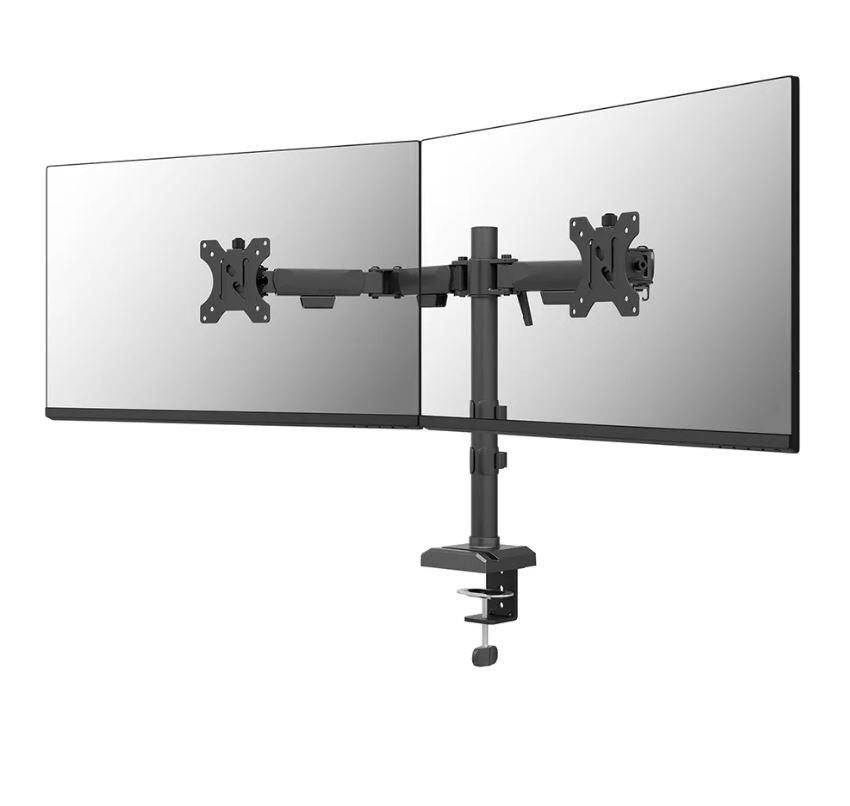 ТВ аксессуары NEOMOUNTS  MONITOR ACC DESK MOUNT 10-32"/DUAL DS60-600BL2