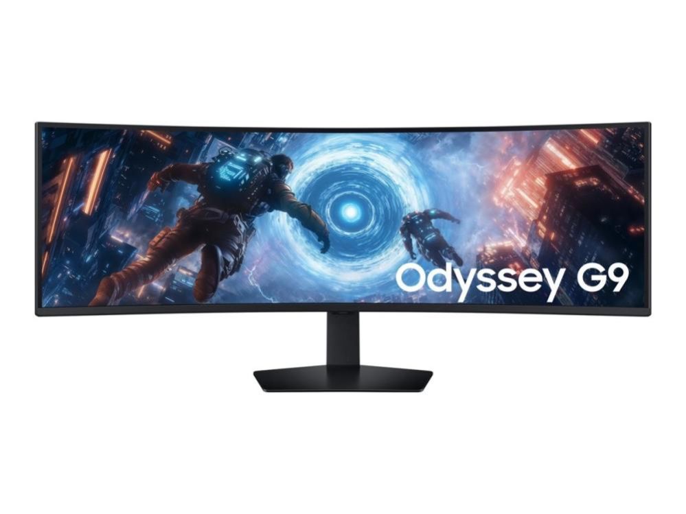Монитор Samsung  LCD Monitor||LS49FG910EUXEN|49"|Gaming/Curved|Swivel|Height adjustable|Tilt|Matte|Panel VA|5120x1440|32:9|144Hz|1 ms|Colour Black|LS49FG910EUXEN