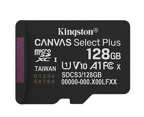 Muu arvutitarvik Kingston  MEMORY MICRO SDXC 128GB UHS-I/SDCS3/128GBSP
