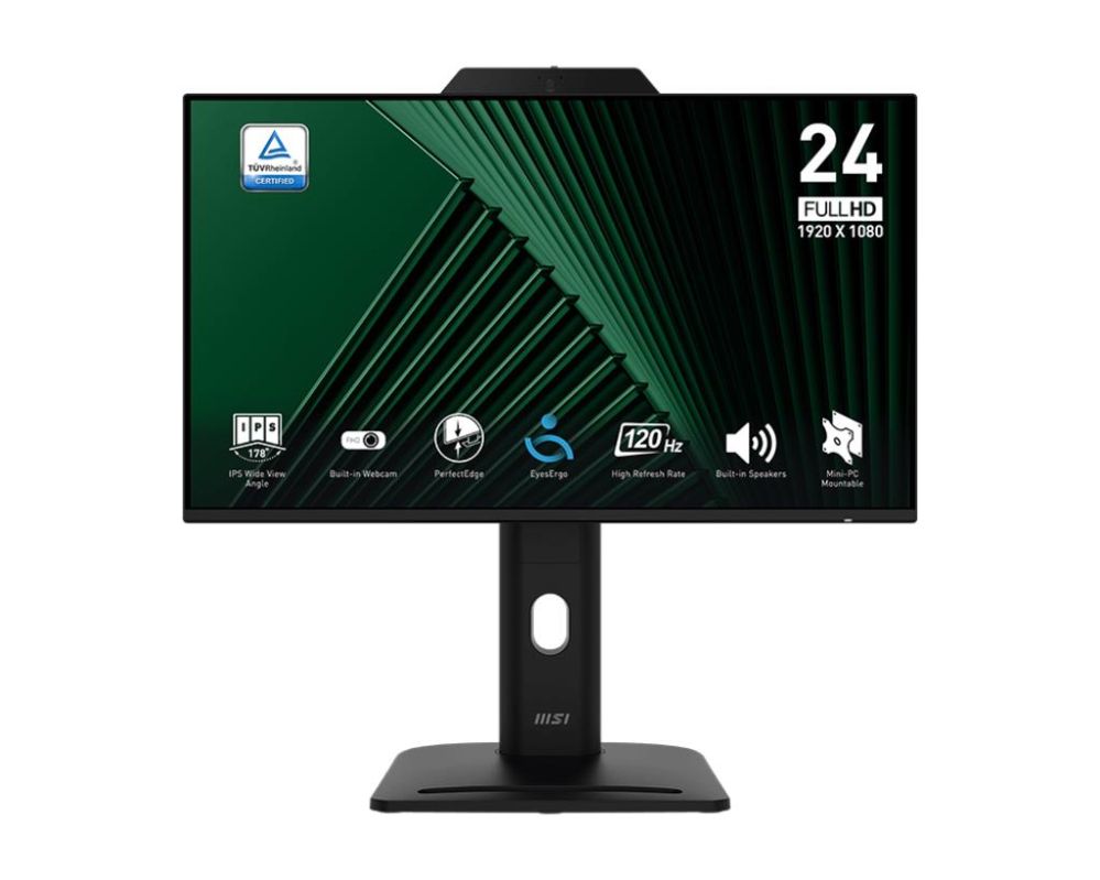Monitorid MSI  LCD Monitor||PRO MP242PMG|23.8"|Business|Panel IPS|1920x1080|16:9|120 Hz|1 ms|Speakers|PROMP242PMG