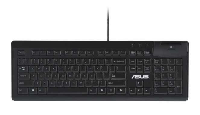 Computer keyboard Asus  KEYBOARD KU100 BLACK/90XB05E0-BKB010