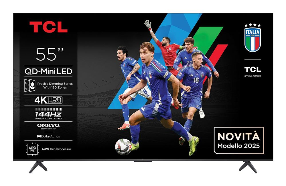 Televiisorid TCL  TV Set||55 "|4K Ultra HD|3840 x 2160 pixels|Flat|16:9|QD-Mini LED|55Q6C