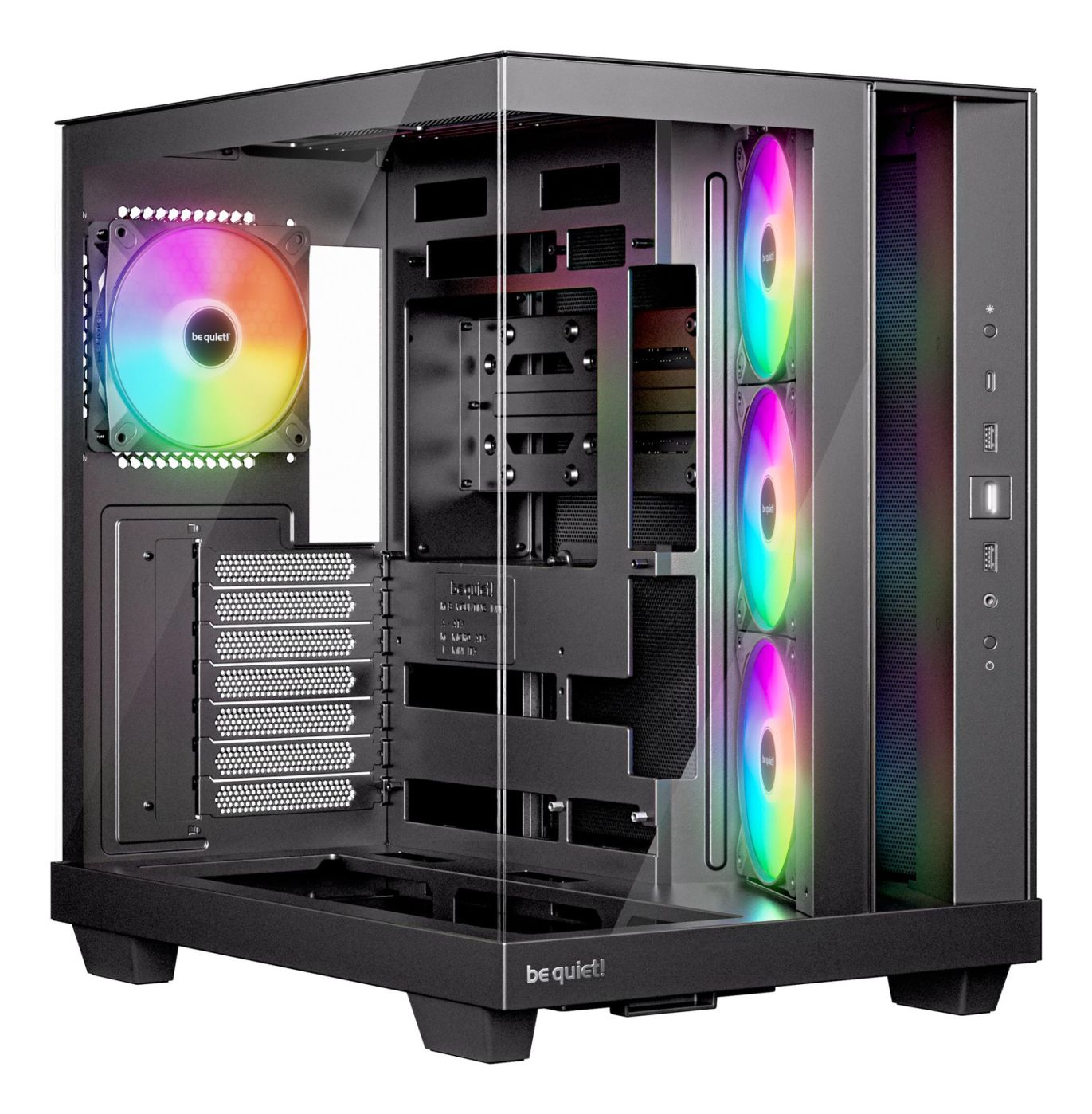Корпус для компьютера BE QUIET  Case||ATX/micro ATX/Mini-ITX|Black|Midi Tower|PC|BGW85