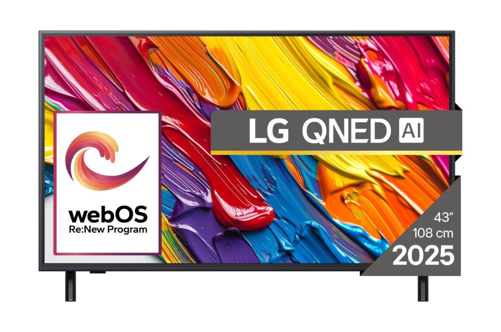 Televiisorid LG  TV Set||43"|4K/Smart|3840x2160|Wireless LAN|Bluetooth|webOS|Black|43QNED82A3B