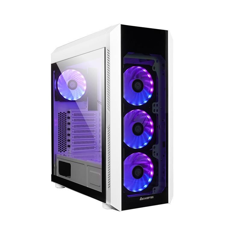Arvuti korpus Chieftec  Case||ATX/micro ATX/Mini-ITX|White|Midi Tower|PC|GL-03W-OP