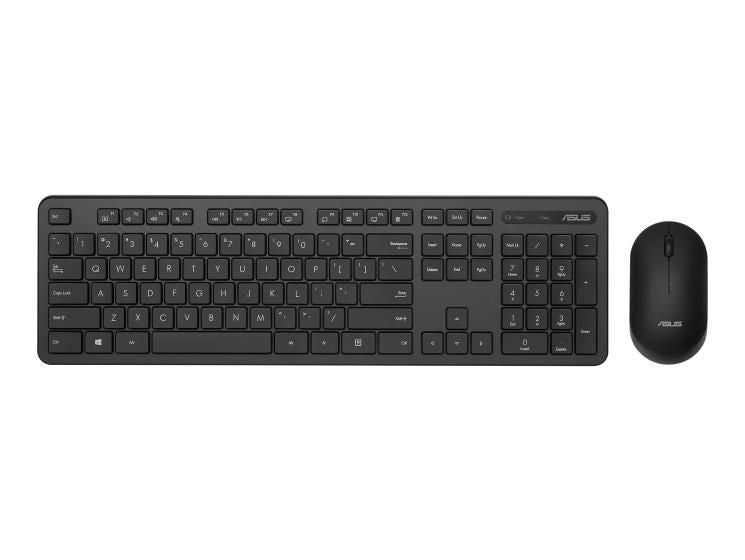 Arvuti klaviatuur Asus  KEYBOARD +MOUSE WRL OPT. CW100/BLACK 90XB0700-BKM0S0