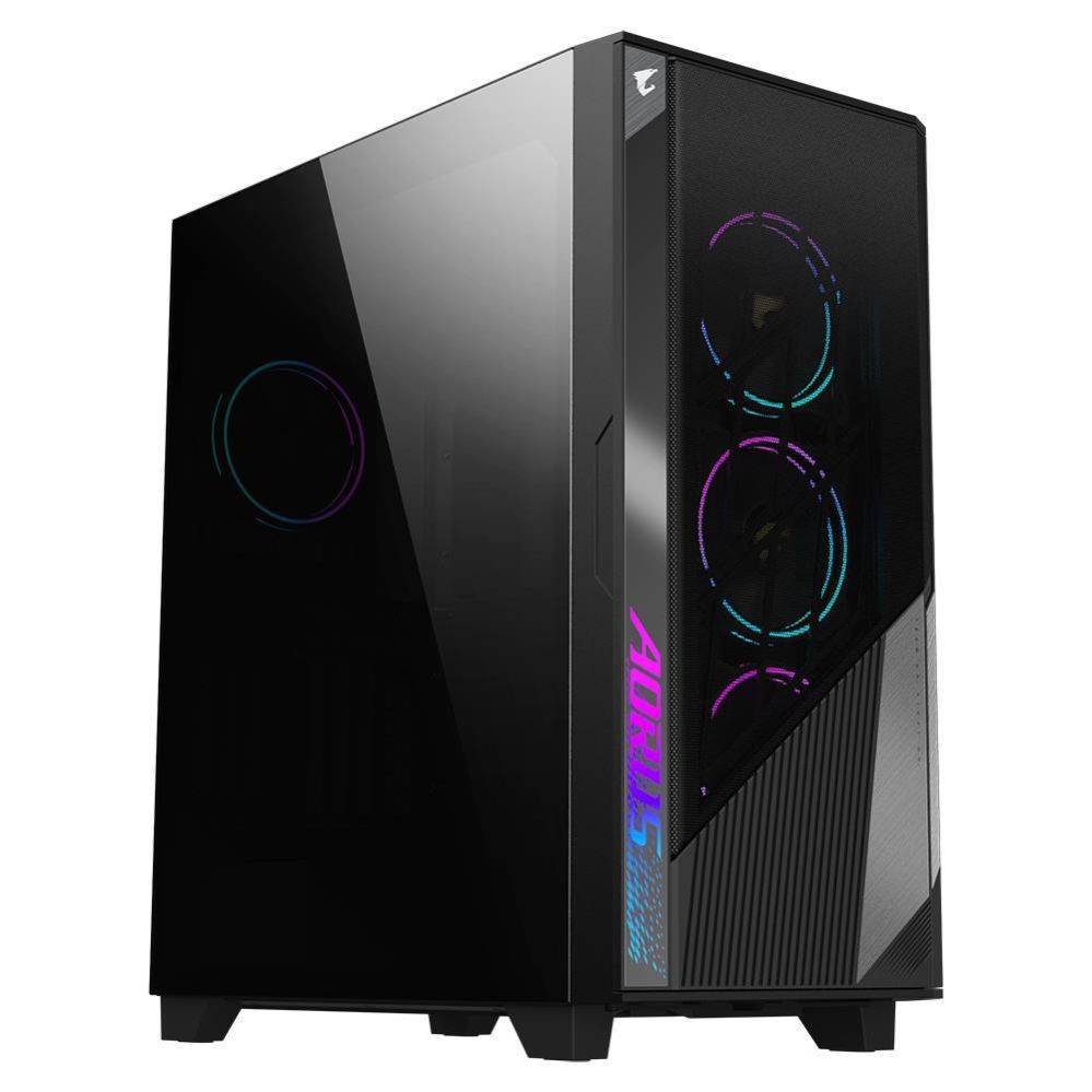 Arvuti korpus Gigabyte  Case||AORUS C500 GLASS|MidiTower|Not included|ATX|EATX|MicroATX|MiniITX|Colour Black|AC500G