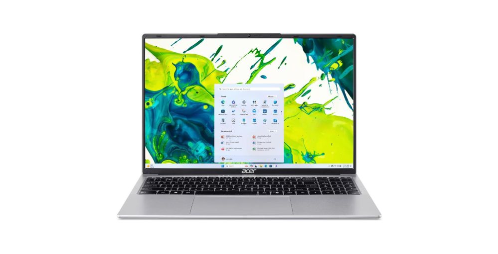 Laptop computer Acer  Notebook||Aspire|AL16-54P-52AL|CPU  Intel Core 5|120U|1400 MHz|16"|1920x1200|RAM 16GB|DDR5|SSD 512GB|Intel Intel Graphics|Integrated|ENG|Card Reader MicroSD|Windows 11 Home|Silver|1.53 kg|NX.D73EL.002