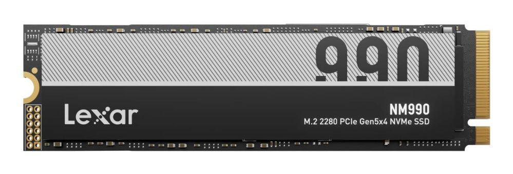 Жесткий диск SSD Lexar  SSD||NM990|1TB|M.2|NVMe|Write speed 7500 MBytes/sec|Read speed 14000 MBytes/sec|2.45mm|TBW 750 TB|MTBF 1500000 hours|LNM990X001T-RNNNG
