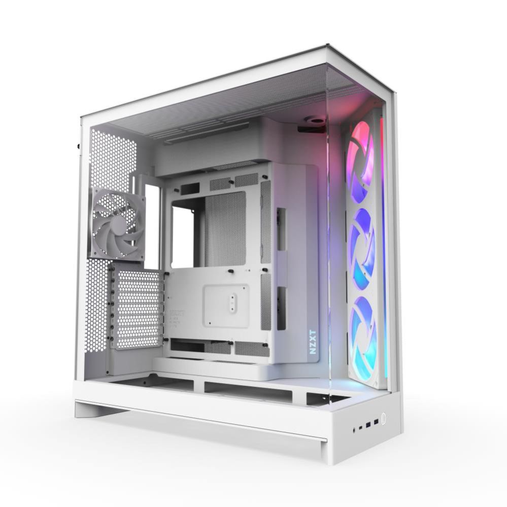 Корпус для компьютера NZXT  Case||ATX/micro ATX/Mini-ITX/EATX|White|Midi Tower|PC|CM-H92FW-R1