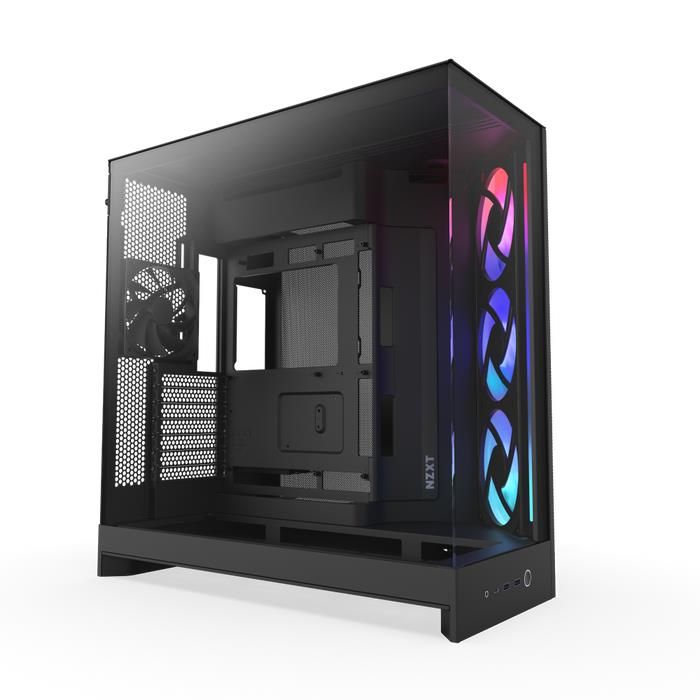 Корпус для компьютера NZXT  Case||ATX/micro ATX/Mini-ITX/EATX|Black|Midi Tower|PC|CM-H92FB-R1