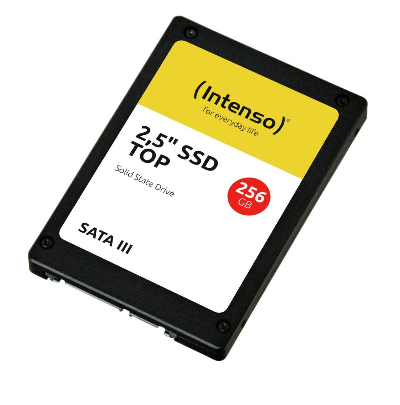 Hard drive SSD Intenso  SSD||256GB|SATA 3.0|SLC|Write speed 500 MBytes/sec|Read speed 520 MBytes/sec|2,5"|3812440