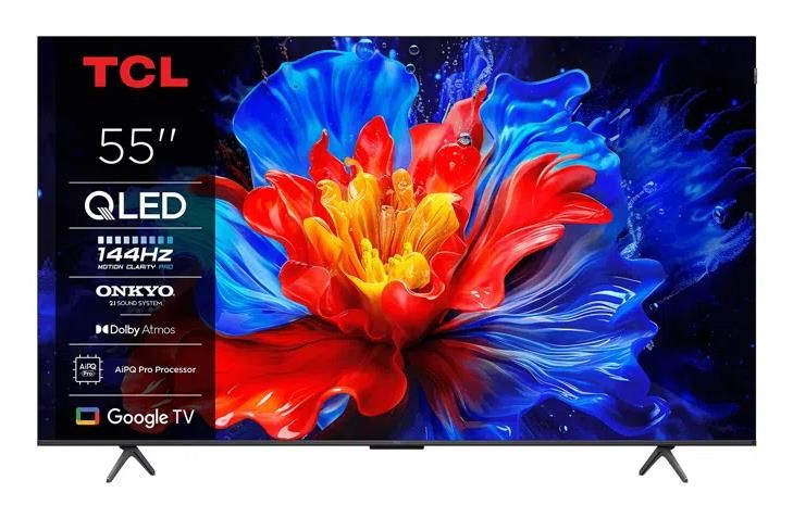 TV TCL  TV Set||55 "|4K Ultra HD|3840 x 2160 pixels|Flat|16:9|QLED|55P8K