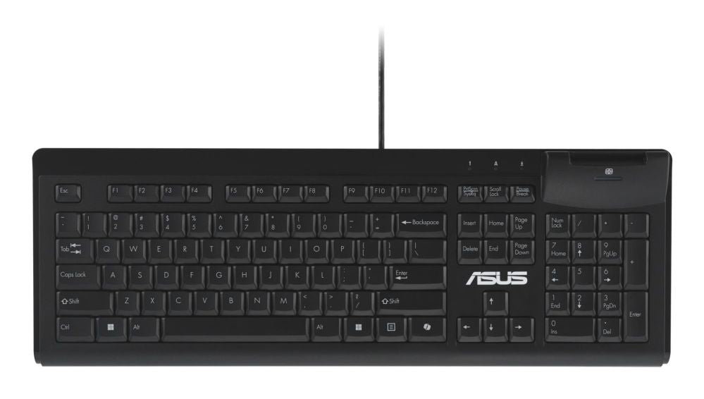Computer keyboard Asus  KEYBOARD KU100 BLACK/EST 90XB05E0-BKB050