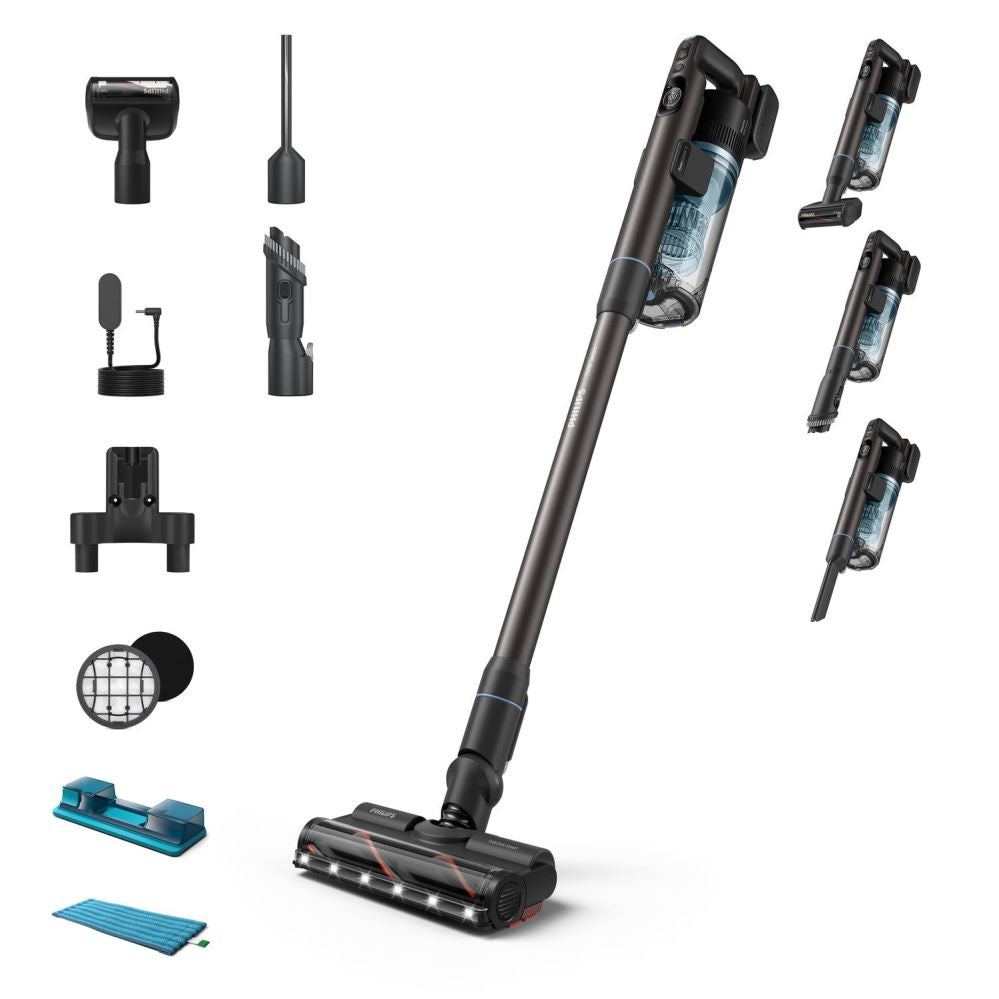 Vacuum cleaner Philips  Vacuum Cleaner||Dry&wet|2-in-1 stick vacuum|Blue|Bagless|Battery| 1.7 kg|XC7163/01