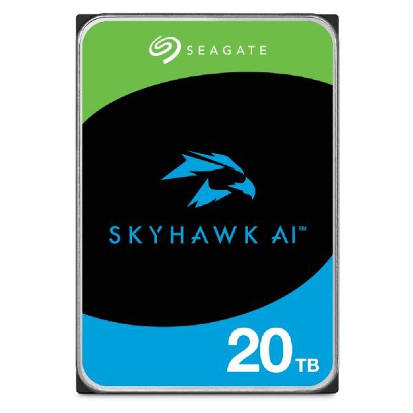 Muu arvutitarvik SeaGate  HDD||SkyHawk AI|20TB|256 MB|7200 rpm|Discs/Heads 10/20|3,5"|ST20000VE003