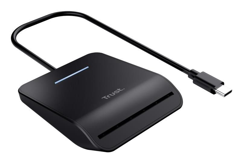 Mälukaardid Trust  CARD READER SMARTCARD PRIMO/USB-C 26061