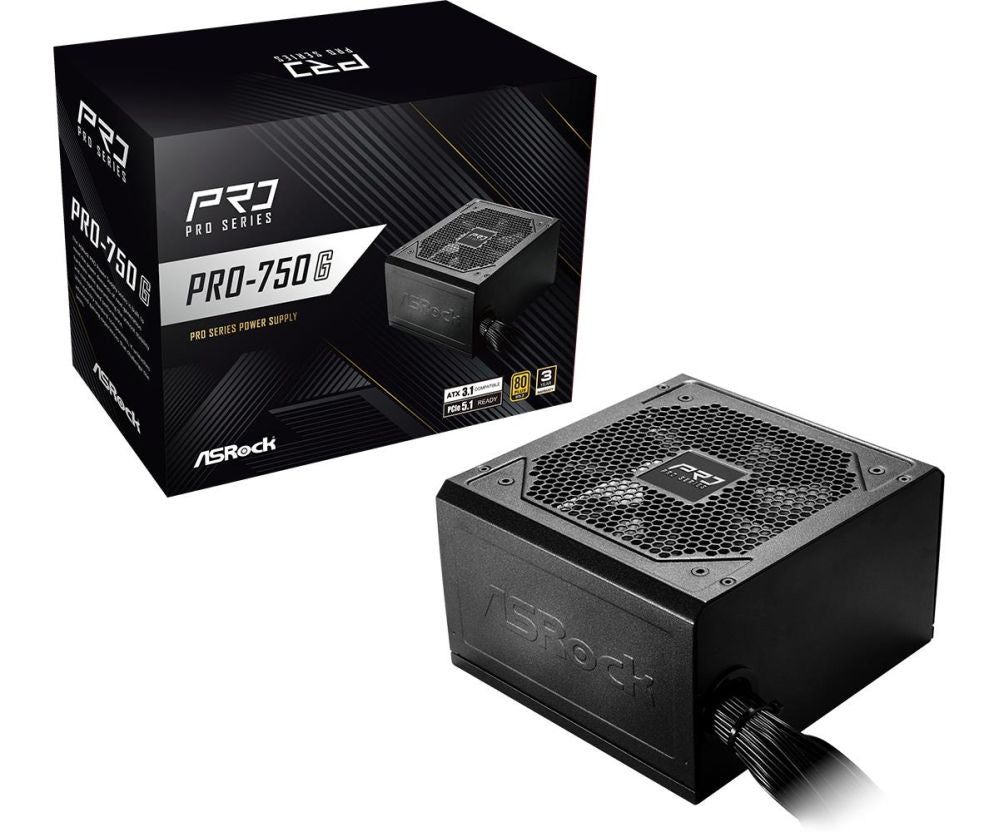 Toiteplokk Asrock  Power Supply||ATX|PC|100 - 240 V|750 W|PRO-750G