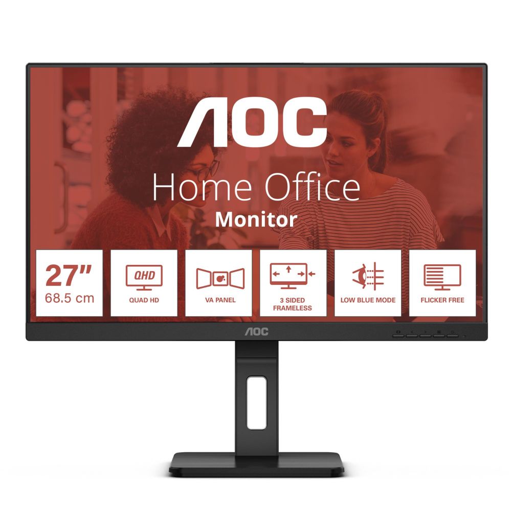 Monitorid AOC  LCD Monitor||27 "|2560 x 1440 pixels|Quad HD|Native aspect ratio 16:9|Flat|Q27E3UMF