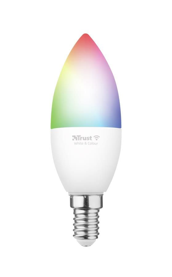 Умное устройство Trust  Smart Light Bulb||Luminous flux 470 Lumen|Wi-Fi|Beam angle 180 degrees|71280