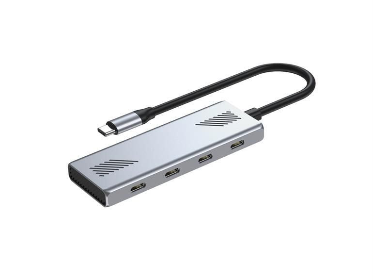 Üleminek Gembird  I/O HUB USB-C 4PORT/UHB-CM-U310-C4-01