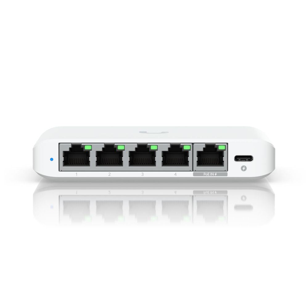 Коммутатор UBIQUITI  Switch||Flex Mini 2.5G|Type L2|5x2.5GbE|USW-FLEX-2.5G-5