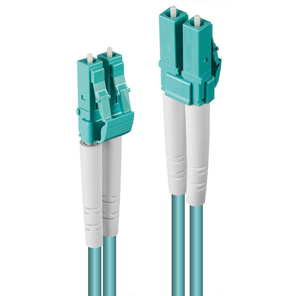 Серверные кабели LINDY  CABLE FIBRE OPTIC LC/LC OM3/50M 46402