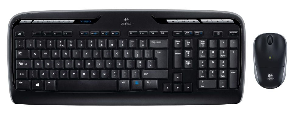 Arvuti klaviatuur Logitech  KEYBOARD +MOUSE COMBO MK330/ENG 920-003989