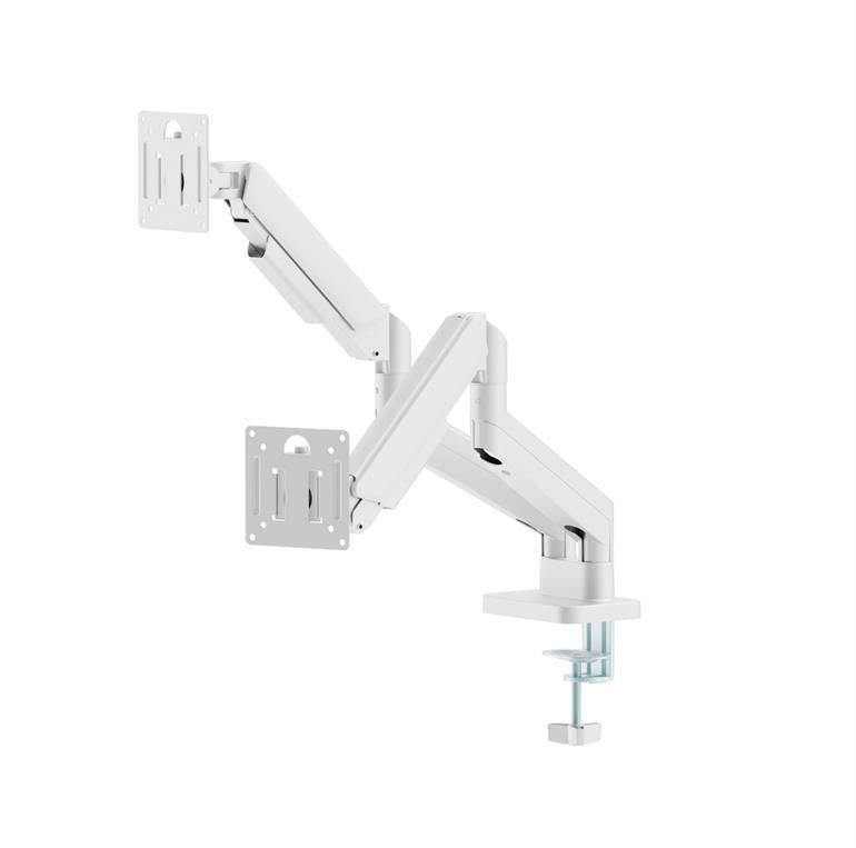 ТВ аксессуары Gembird  DISPLAY ACC MOUNTING ARM/DBL 17-32" MA-DA2-06-W