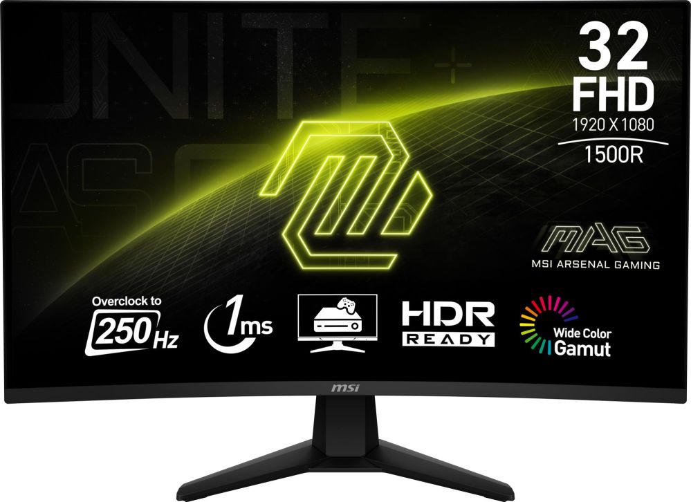 Монитор MSI  LCD Monitor||31.5 "|1920 x 1080 pixels|Full HD|Native aspect ratio 16:9|Curved|MAG32C6X