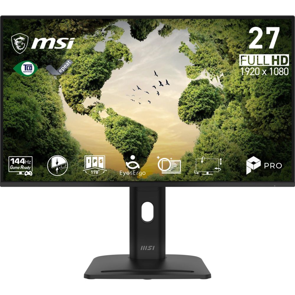 Monitor MSI  LCD Monitor||27 "|1920 x 1080 pixels|Full HD|Native aspect ratio 16:9|LCD|Flat|PROMP275PGNE14