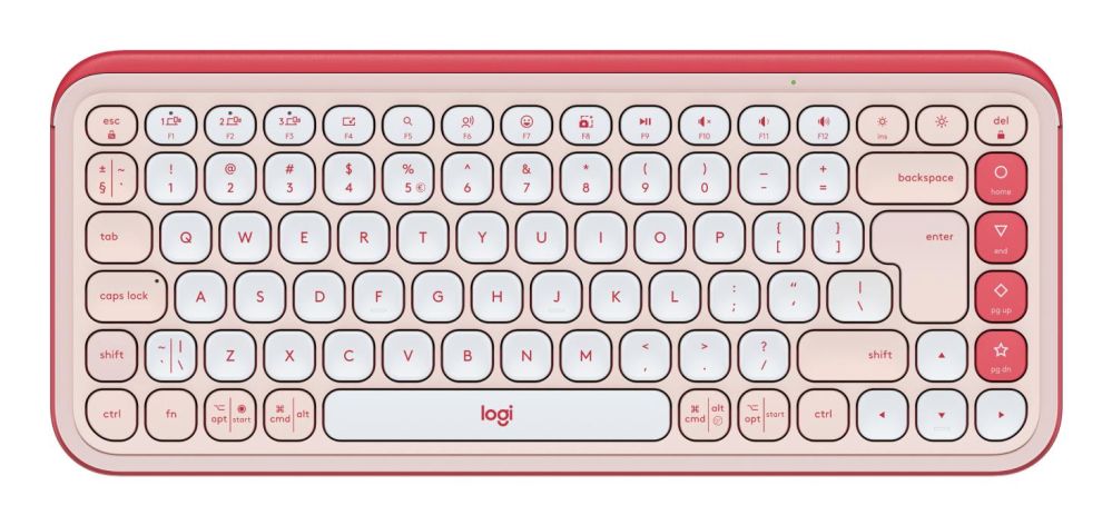 Arvuti klaviatuur Logitech  KEYBOARD WRL POP ICON KEYS/LIL&OFF WH 920-013073