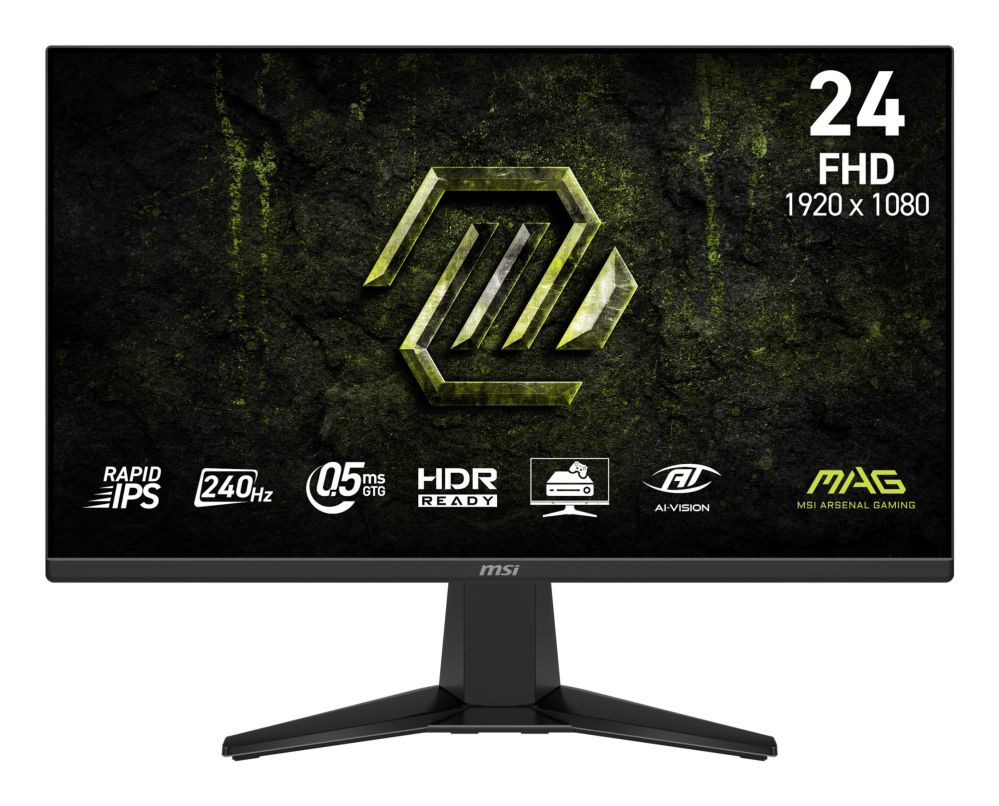 Monitorid MSI  LCD Monitor||23.8 "|1920 x 1080 pixels|Full HD|Native aspect ratio 16:9|LCD|Flat|MAG245FX24