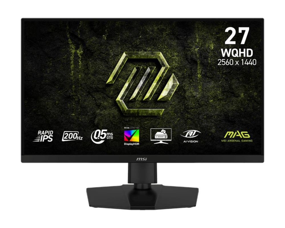Monitor MSI  LCD Monitor||27 "|2560 x 1440 pixels|Wide Quad HD|Native aspect ratio 16:9|LCD|Flat|MAG274QPFE20