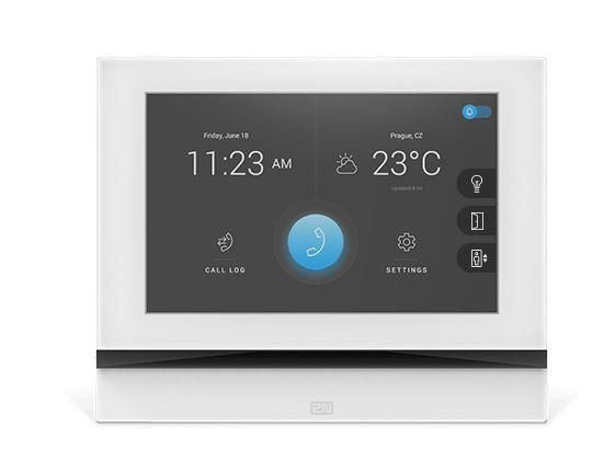 Server – muud tarvikud 2N  ANSWERING UNIT INDOOR VIEW/TOUCH WHITE 91378601WH
