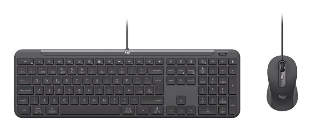 Arvuti klaviatuur Logitech  KEYBOARD +MOUSE COMBO MK620/GRAPHITE 920-013349