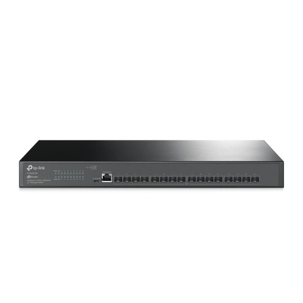 Коммутатор TP-Link  Switch||TL-SX3016F|Type L2|16x10GBASE-T/SFP+ Combo|1xRJ45|1|TL-SX3016F