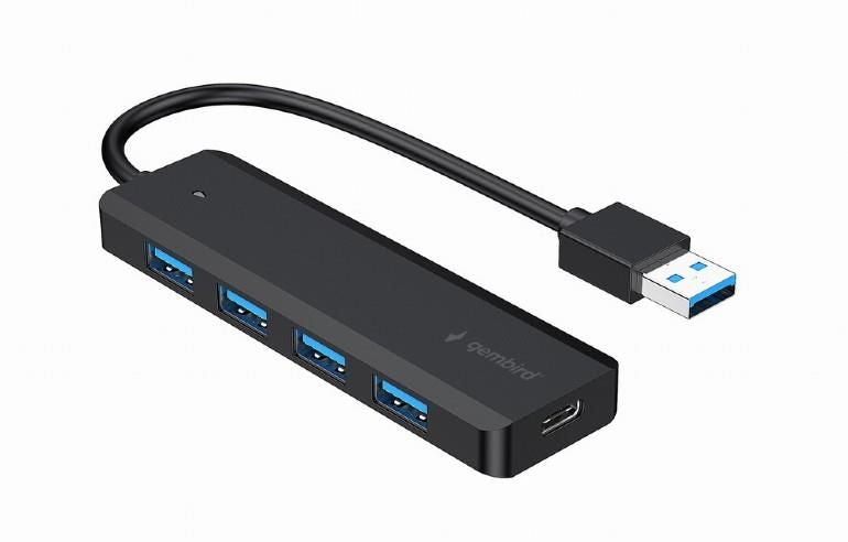 Переходник Gembird  I/O HUB USB3.1 4PORT/UHB-U3P4P-02