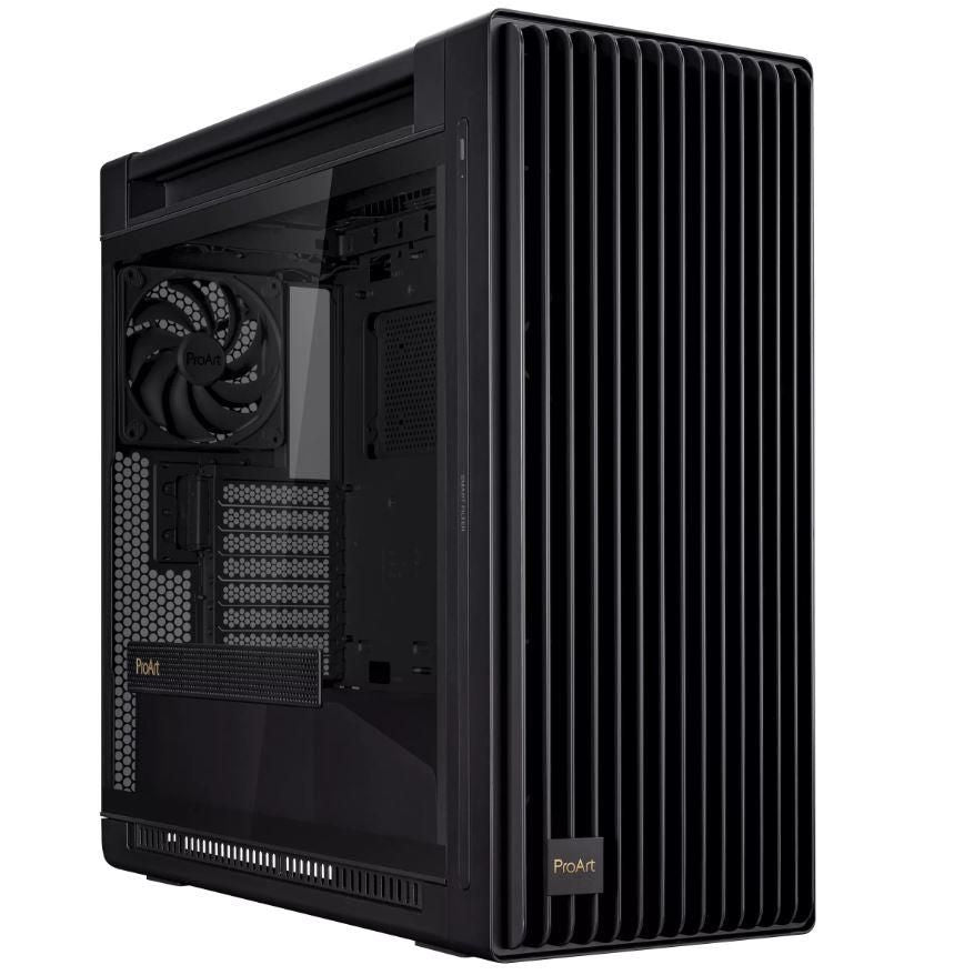 Корпус для компьютера Asus  Case||PA602|MidiTower|Case product features Transparent panel|Not included|ATX|EATX|MicroATX|MiniDTX|MiniITX|Colour Black|PROARTPA602TGARGBBLK