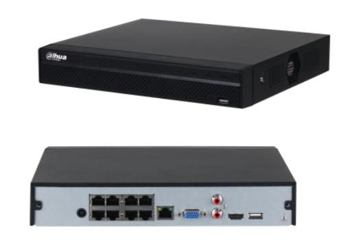 valvetarvikud DAHUA  NET VIDEO RECORDER 8CH 8POE/NVR4108HS-8P-4KS3