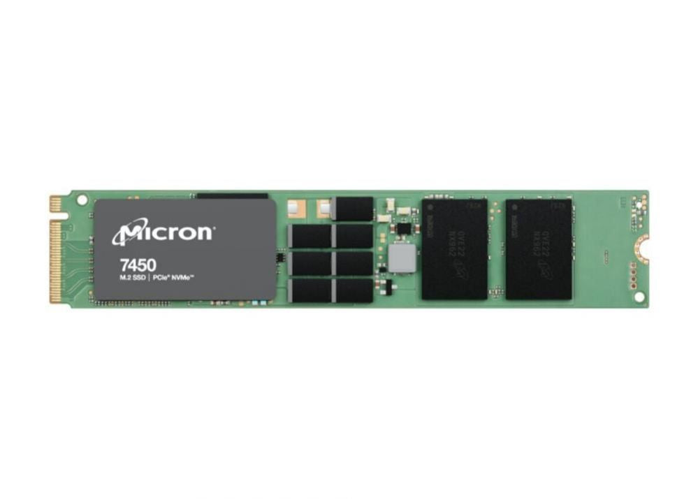 Жесткий диск SSD Micron  SSD||7450 PRO|1.92TB|M.2|NVMe|3D NAND|Write speed 2400 MBytes/sec|Read speed 5000 MBytes/sec|TBW 3650 TB|MTBF 2000000 hours|MTFDKBG1T9TFR-1BC1ZABYYR